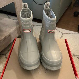 stella mccartney x hunter rain boots